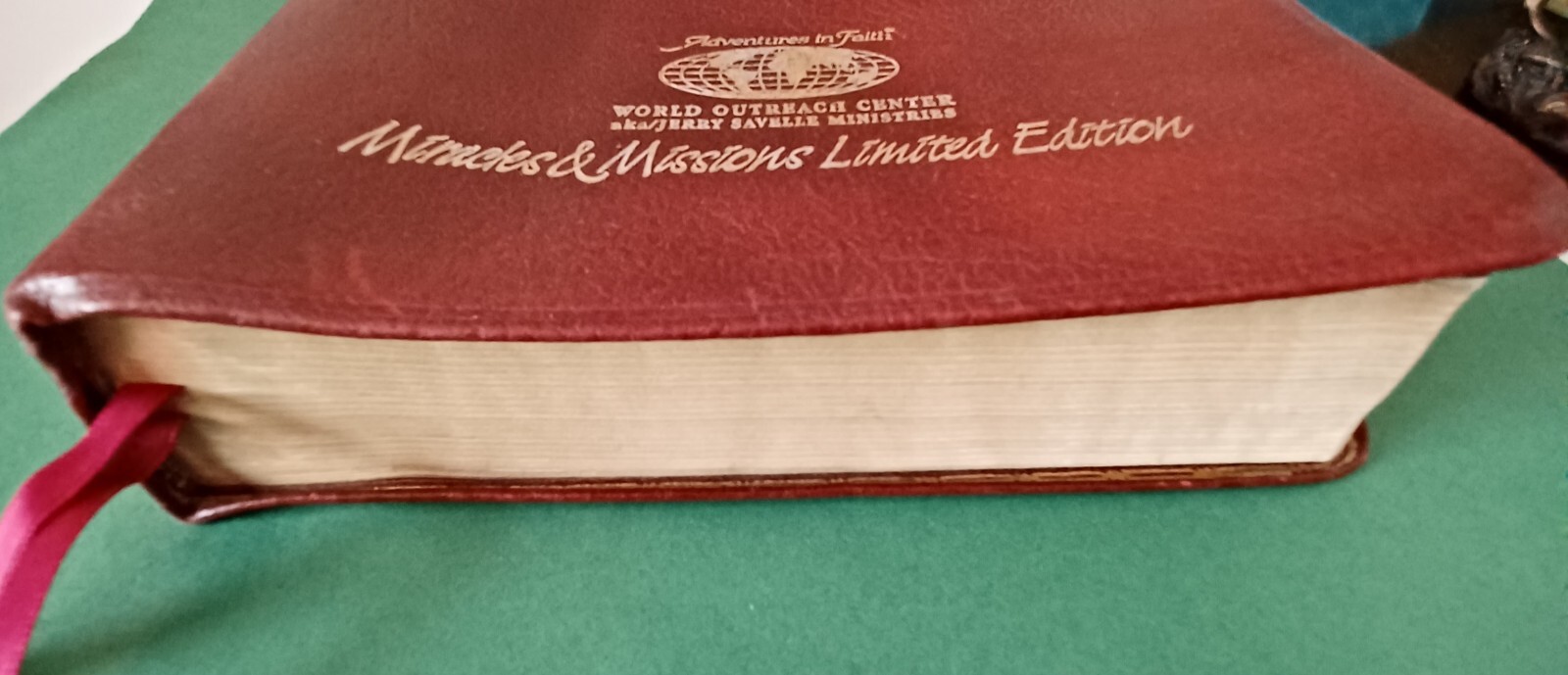Miracles & Missons Limited Edition Jerry Savelle Minestries KJV Large Print