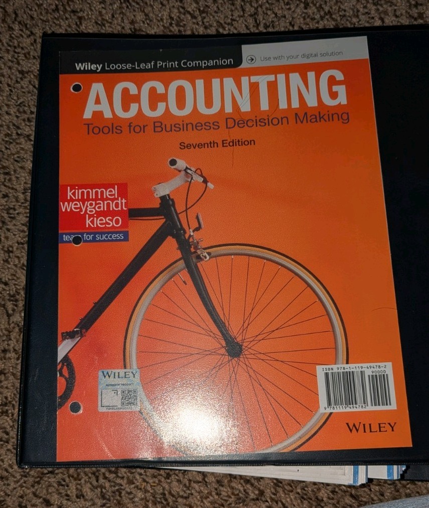Accounting : Tools for Business Decision