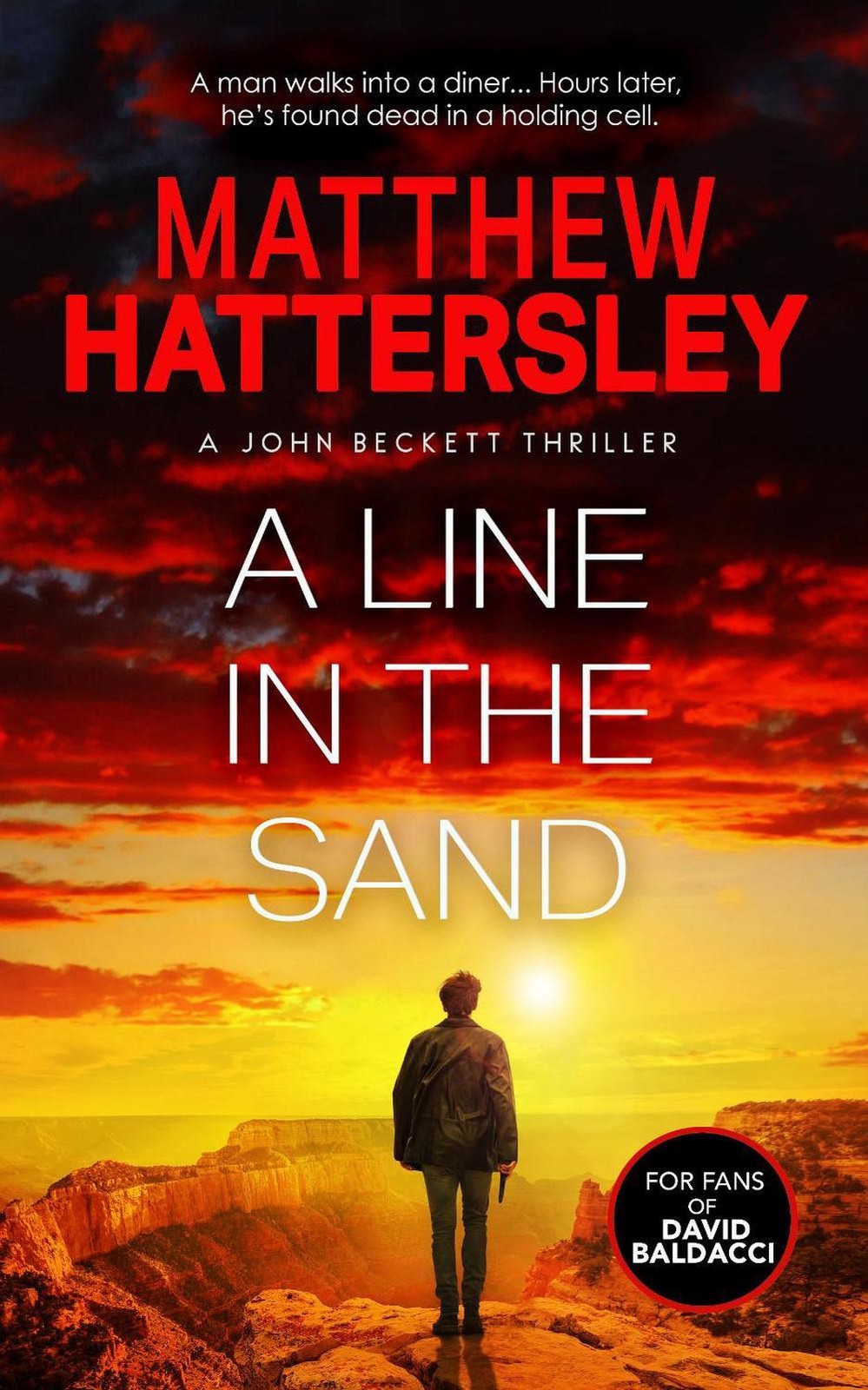 A Line in the Sand: A John Beckett Thriller by Matthew Hattersley Paperback Book
