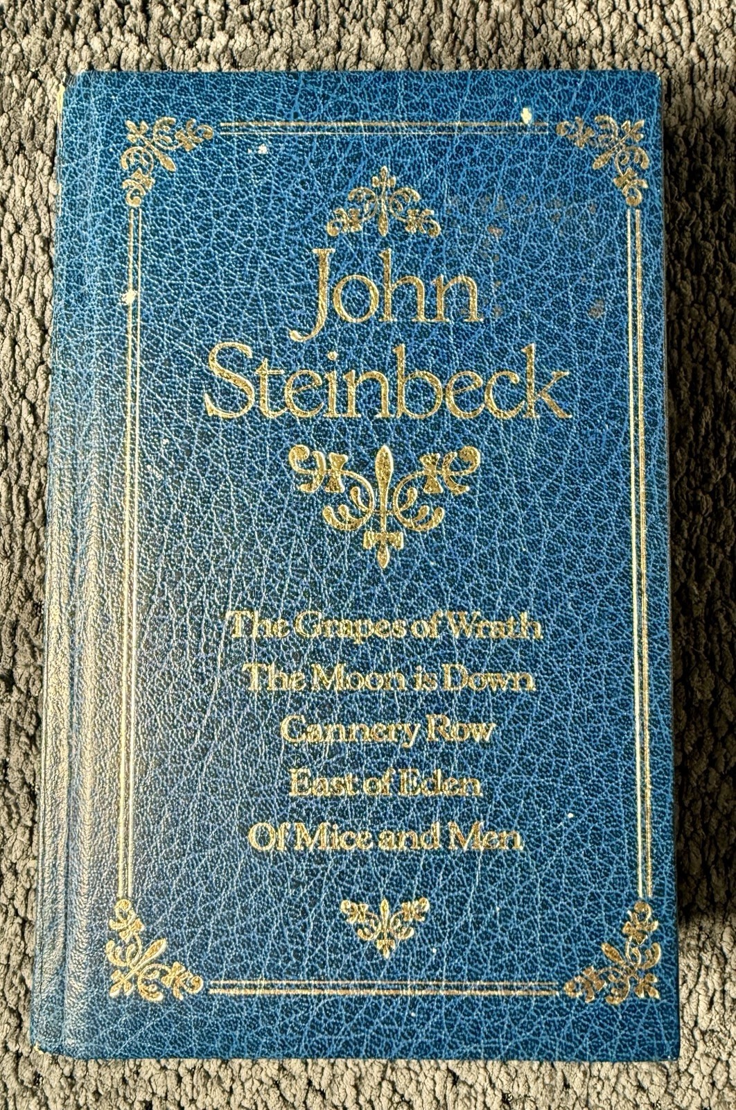 John Steinbeck Collection 1983 HC Grapes of Wrath East of Eden Cannery Row
