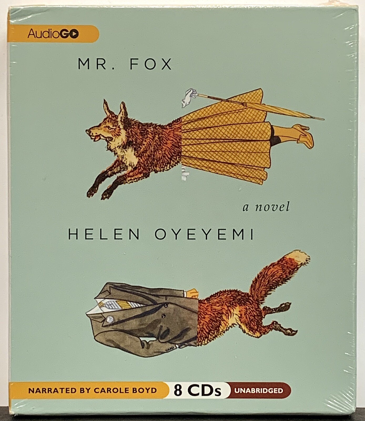 Mr. Fox: A Novel – Helen Oyeyemi Audiobook 8 CD Unabridged 2011 AudioGO SEALED