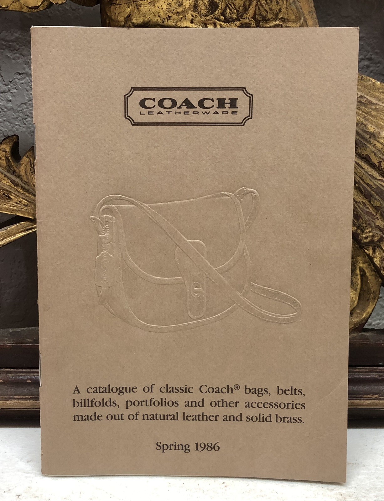 Vintage Coach Leatherware Spring 1986 Catalogue – 48 pages – RARE