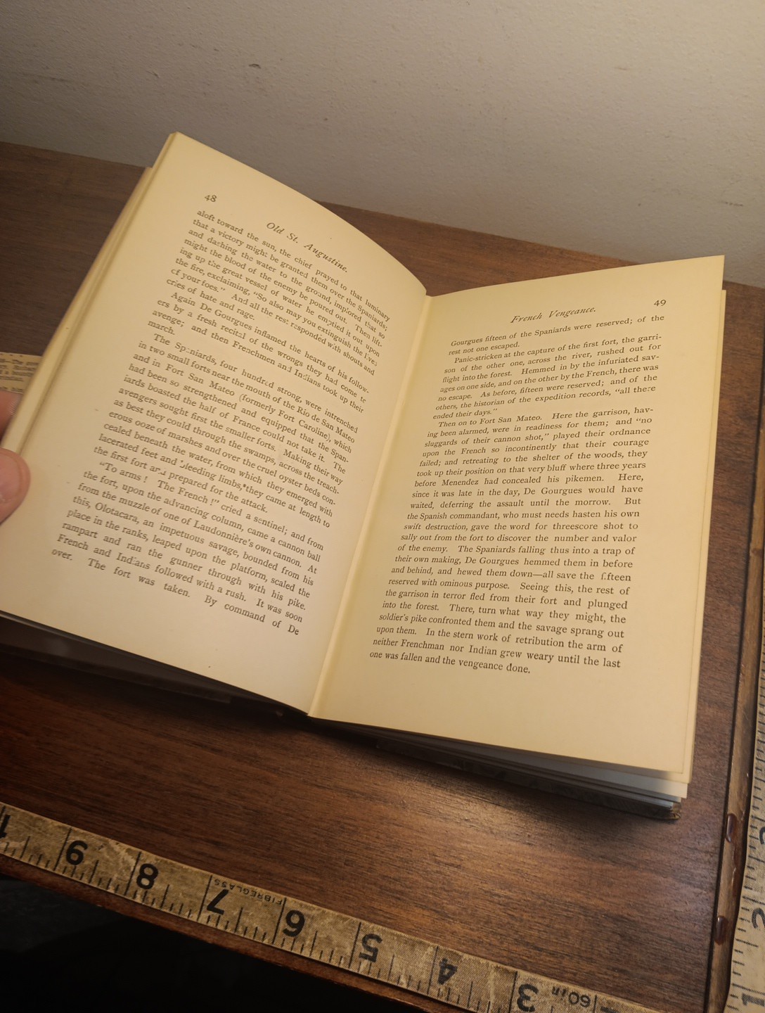 Charles B Reynolds: Old Saint Augustine, a Story of Three Centuries. HC, 1893