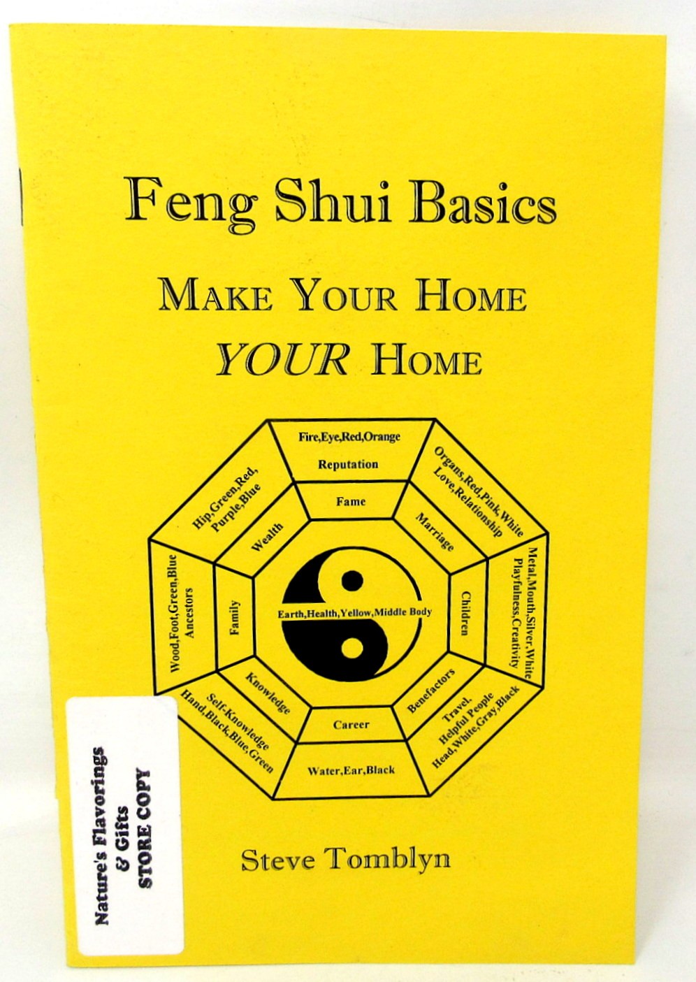 Feng Shui Basics Soft Cover Book Steve Tomblyn Paperback 24 Pages US Seller