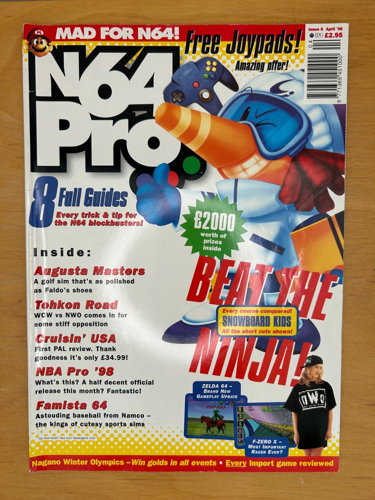 N64 PRO (Issue #6 April 1998) Nintendo Magazine UK Import