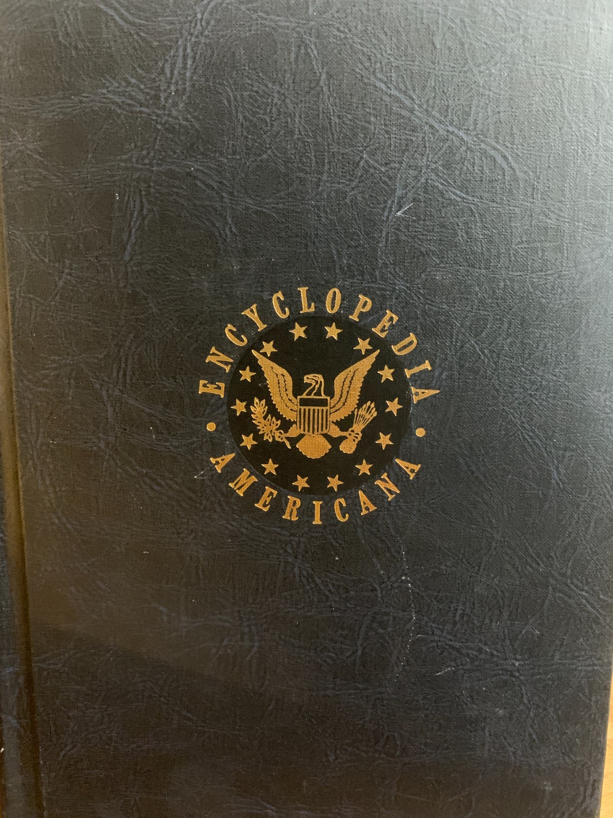 Encyclopedia Americana 1958 Individual Volumes BLACK Binding