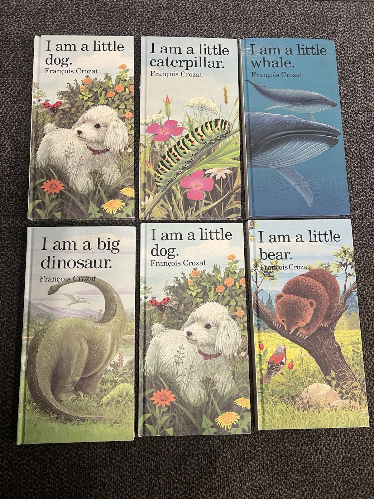 François Crozat I am a little… Picture Book Set, Ages 4-8, Hardcover, English