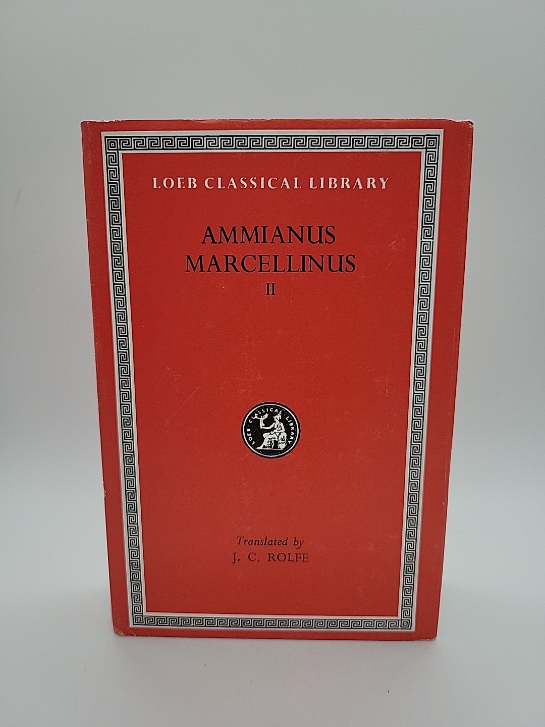 002: Ammianus Marcellinus: History Books 20-26,, Marcellinus, Rolfe..