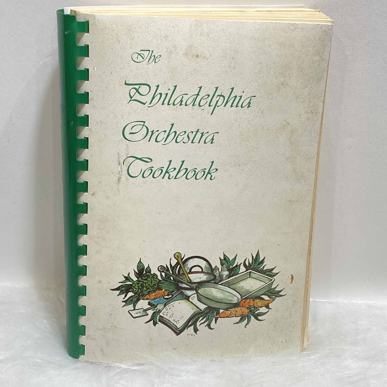 Vintage Philadelphia Orchestra Cookbook 1980 Rudolf Serkin 376 Pages of Recipes