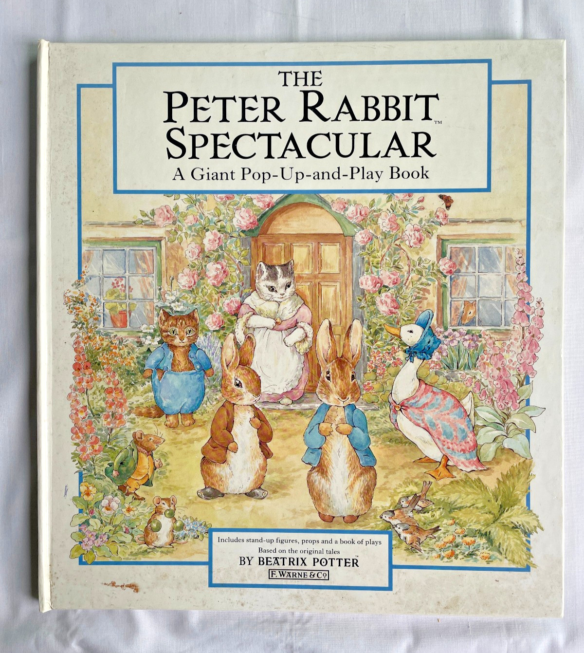 Peter Rabbit Spectacular: Giant Pop-up Play Book by Beatrix Potter, 1994 No Book