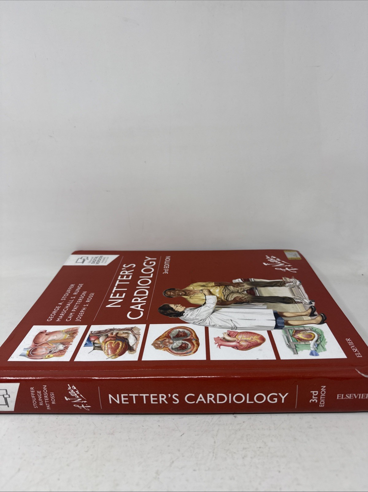 Netter’s Cardiology 3rd Edition. W/ Code. * Like New W/ Corner Damage