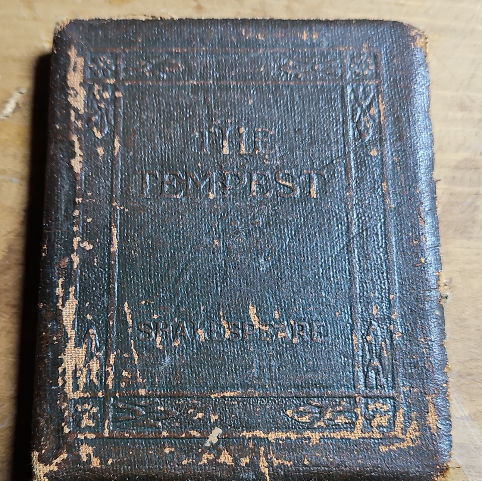 William Shakespeare The Tempest Little Leather Library Leather Miniature Book