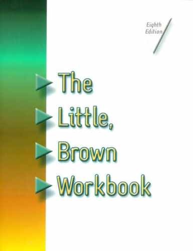 The Little Brown Workbook (8th – Paperback, by Gorrell Donna; Fowler – Very Good