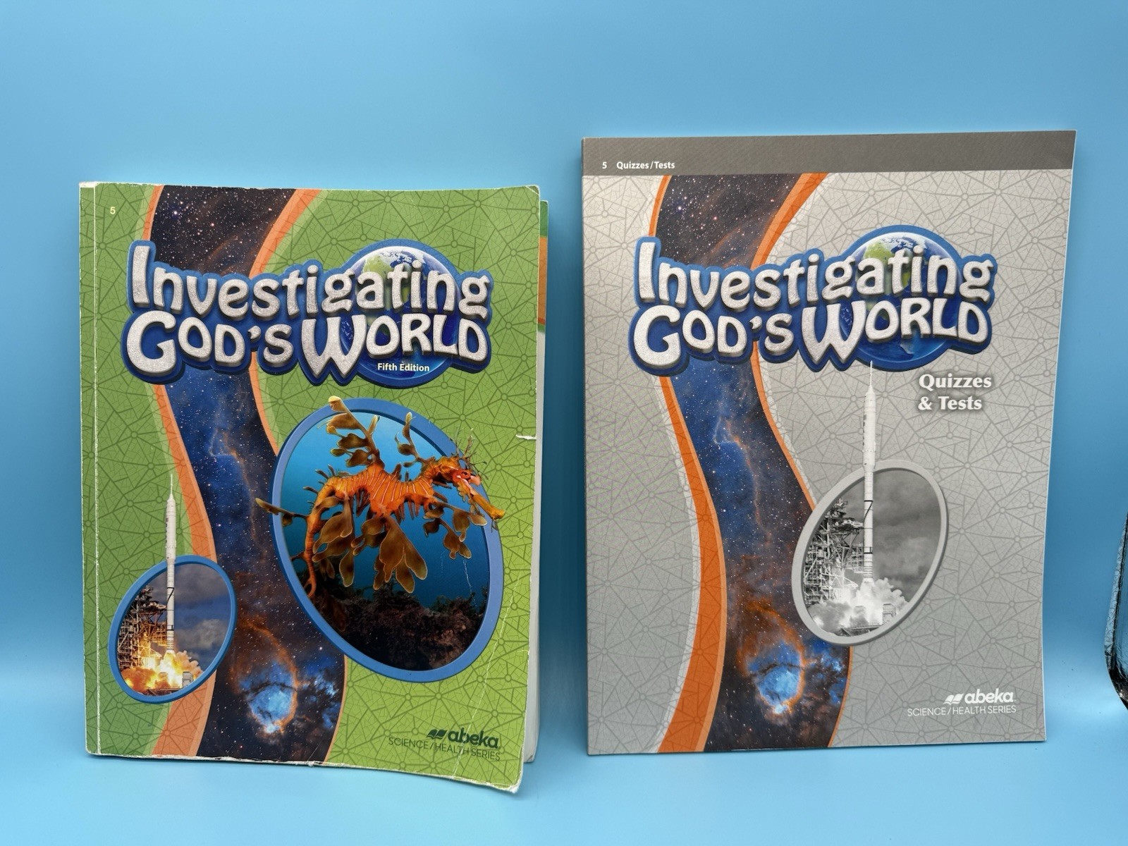 Abeka Investigating God’s World (5th Edition) Text & Quiz/Test 5th Grade Science