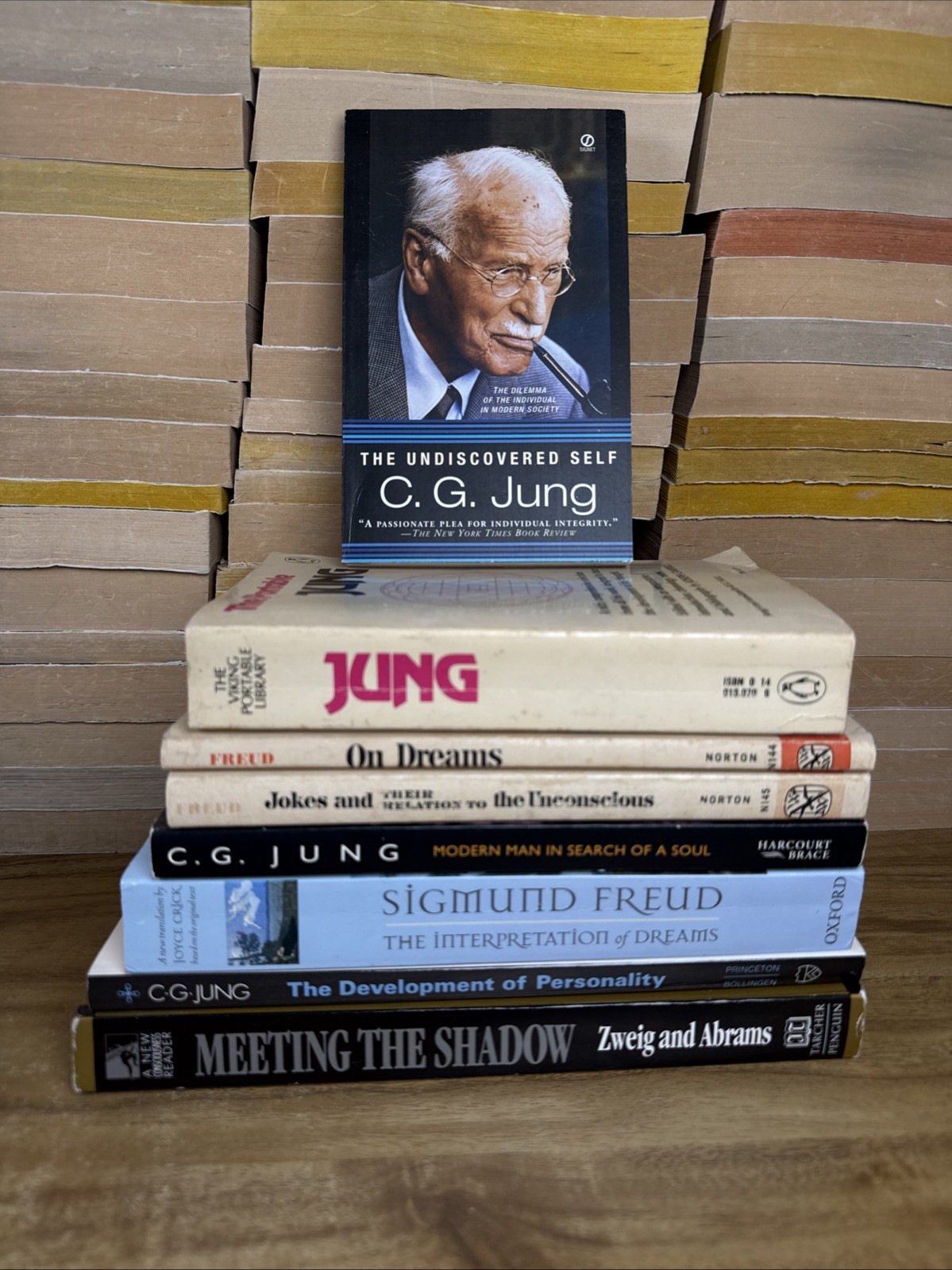 Lot Of 8 Carl C.G. Jung sigmund Freud Archetype Unconscious Psychology Paperback