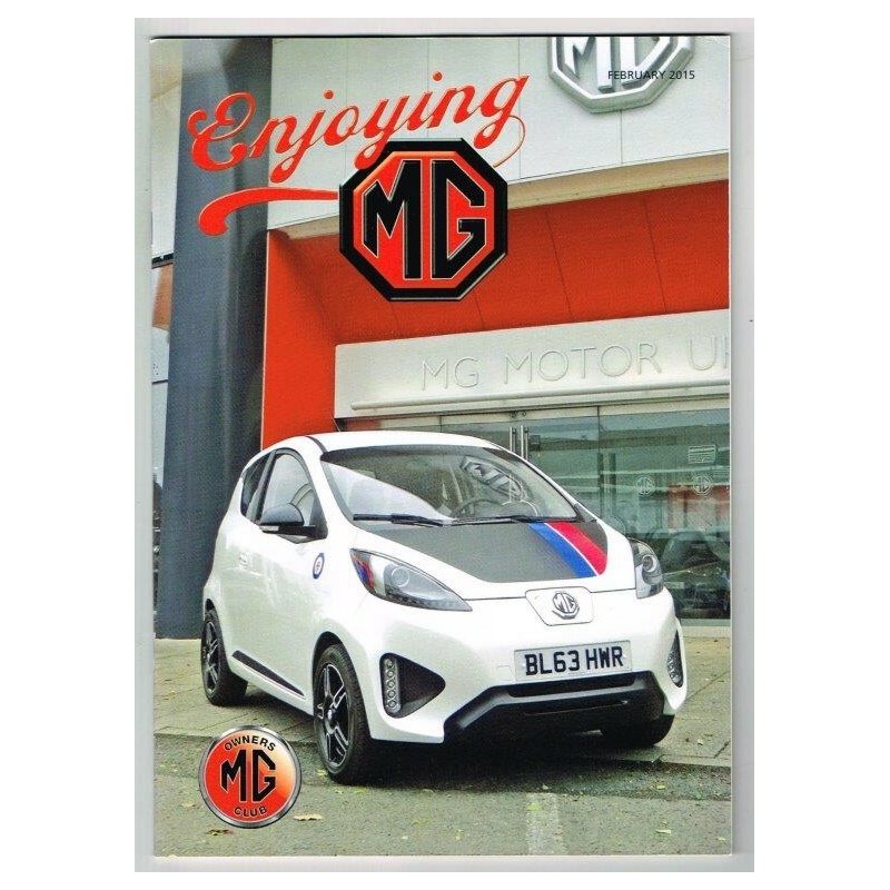 Enjoying MG Magazine February 2015 mbox3629/i MG Owners Club