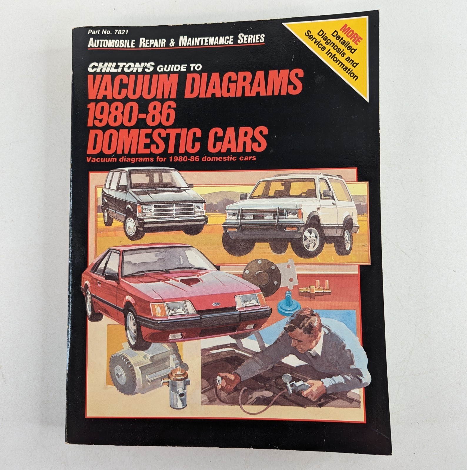 Chilton Vacuum Diagrams 1980-1986 Chevy Ford GM Mopar Auto Repair Manual 7821
