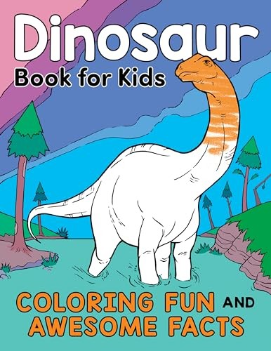 Dinosaur Book for Kids: Coloring… by Katie Henries-Meisne Paperback / softback