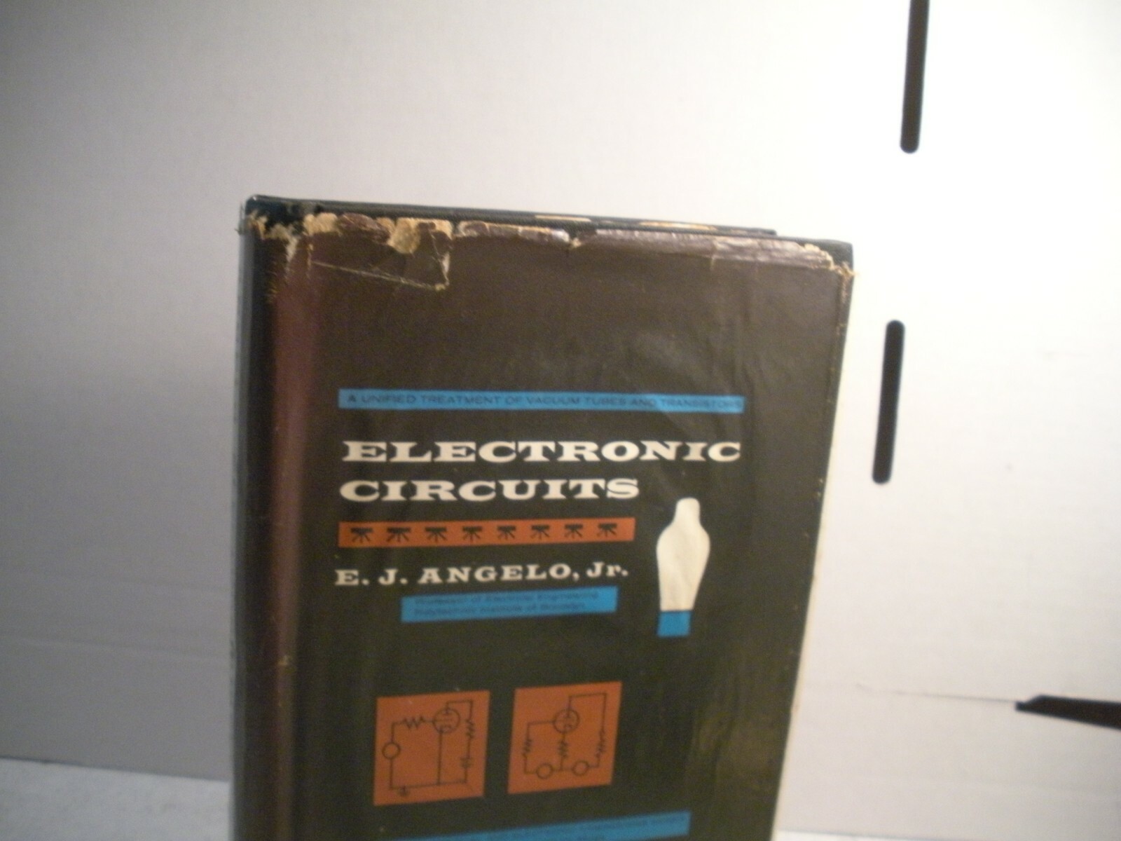 Electronic Circuits E. J. Angelo C.1958 Hardcover with Dust jacket