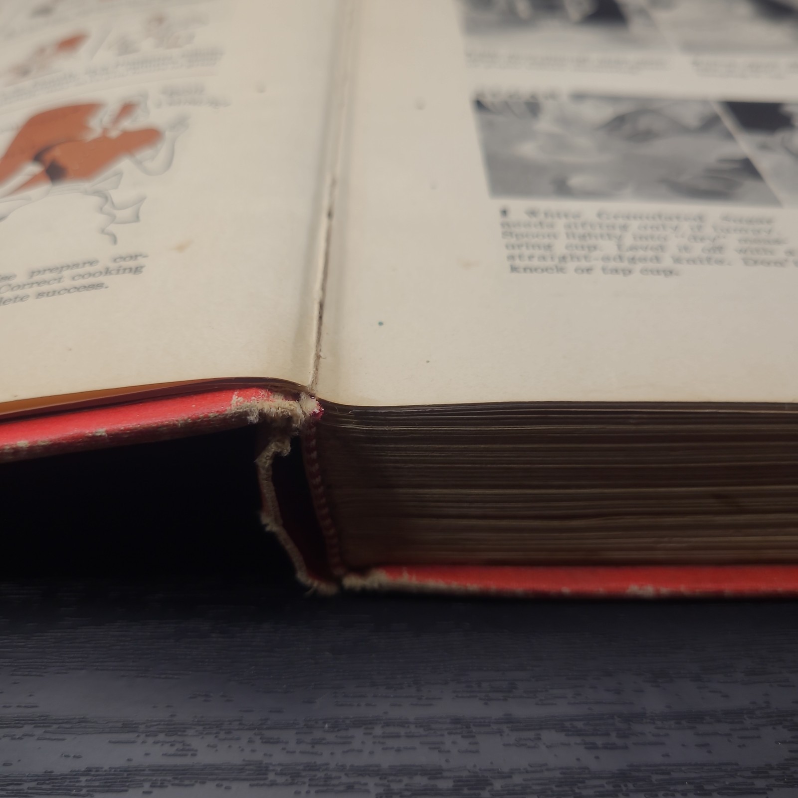 Betty Crocker’s Red Picture Cook Book Vintage 1950 1ST EDITION Hardcover