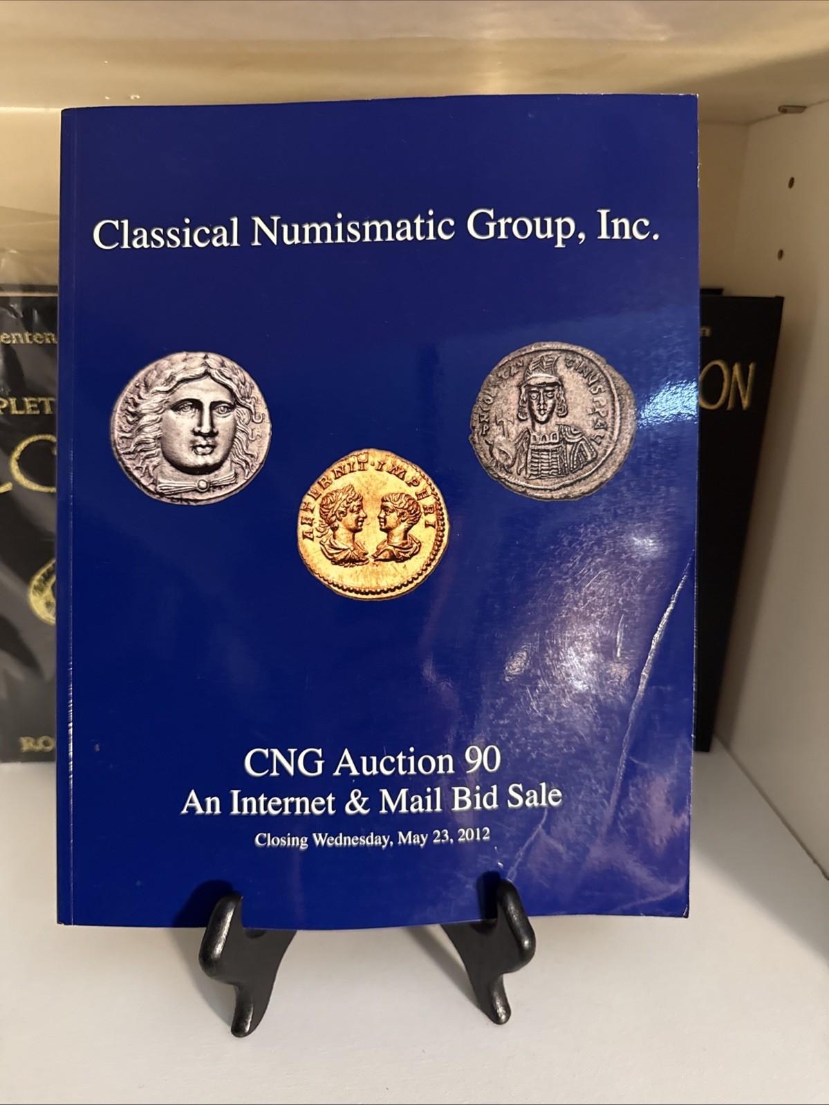 CNG Auction 90 Internet Mail Bid Sale Catalog 2012 Classical Numismatic Group
