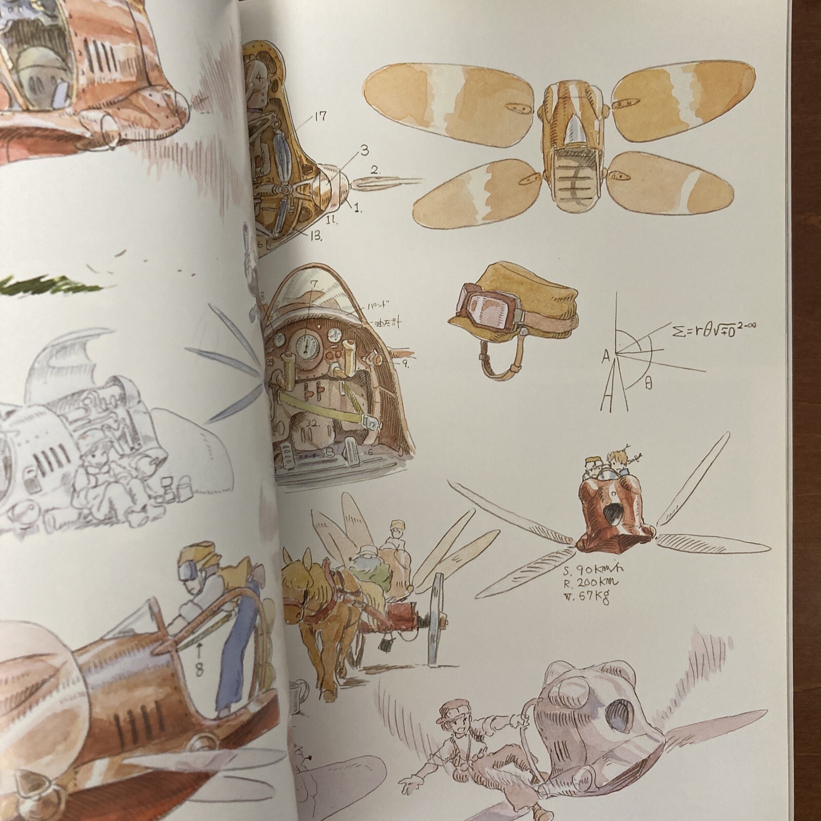 THE ART OF LAPUTA Hayao Miyazaki Art Book Illustration