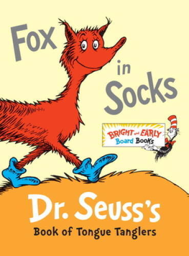 Fox in Socks: Dr. Seuss’s Book of Tongue Tanglers (Bright & Early Bo – VERY GOOD