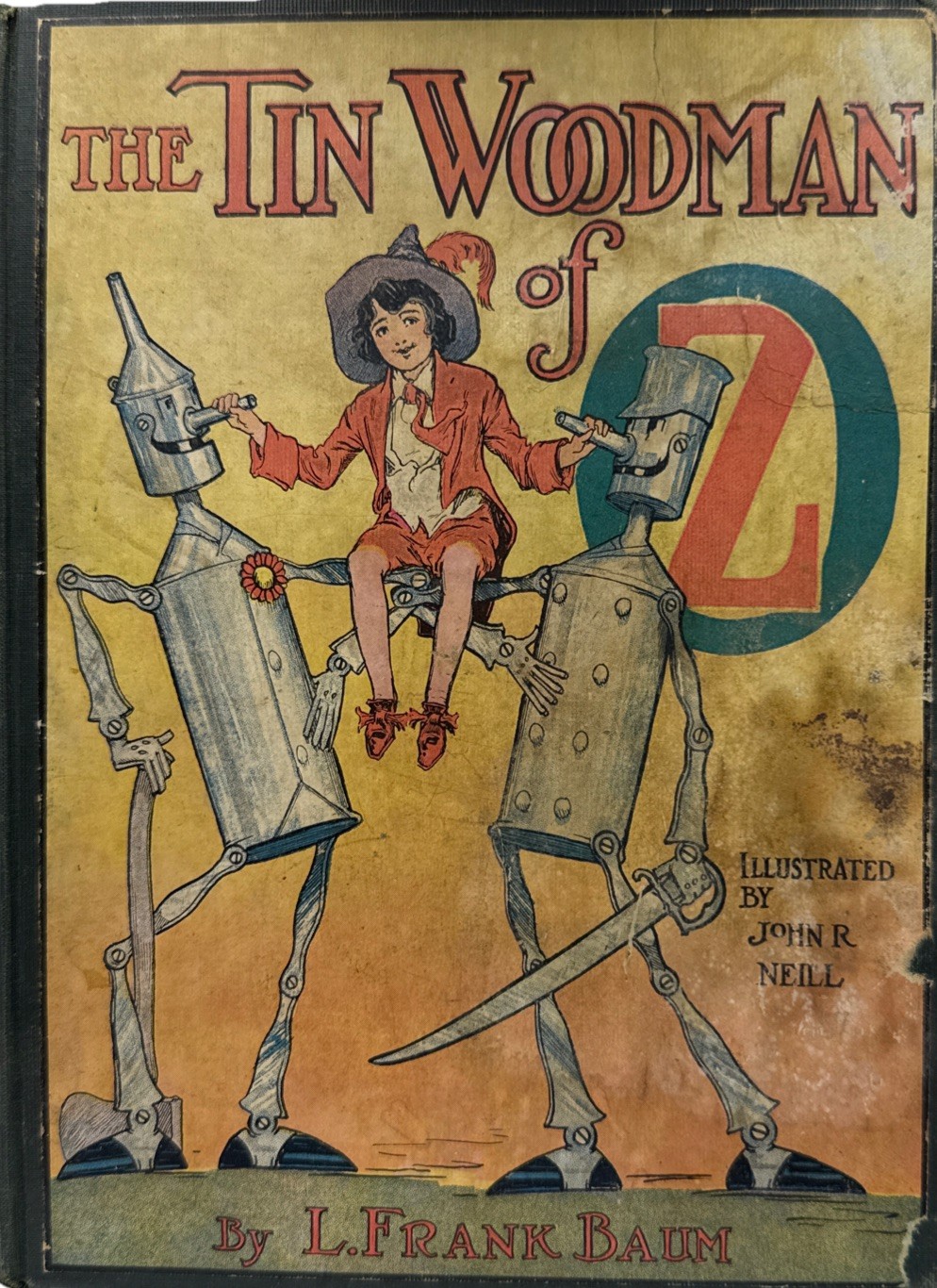 The Tin Woodman Of Oz 1918 by L. Frank Baum – HC – Illustrated By John R Neill –