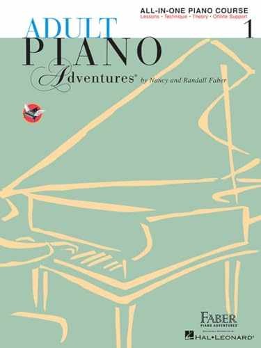 Adult Piano Adventure All-In-One Piano – Spiral-bound, by Various – Acceptable