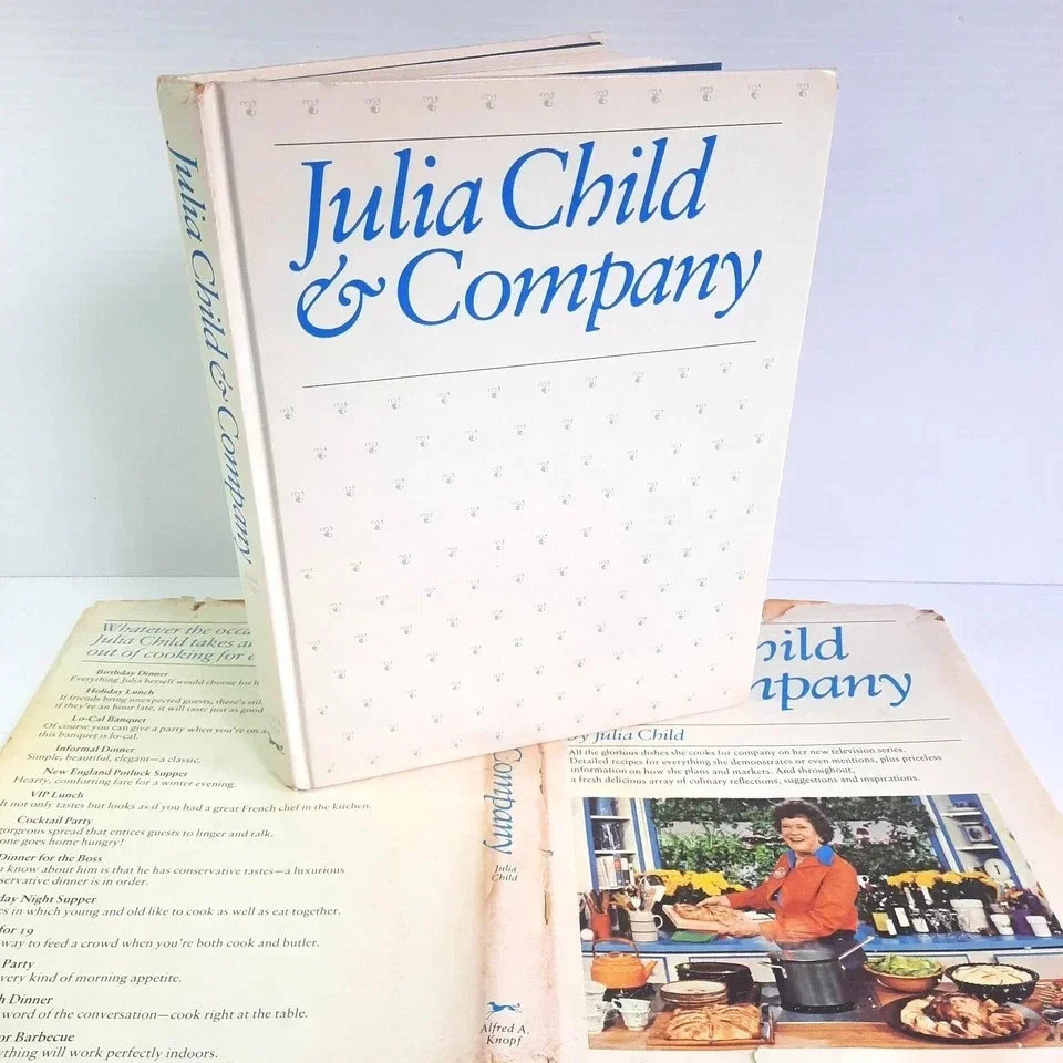 Julia Child & Company Julia Child 1978 Cookbook Culinary Alfred A. Knopf