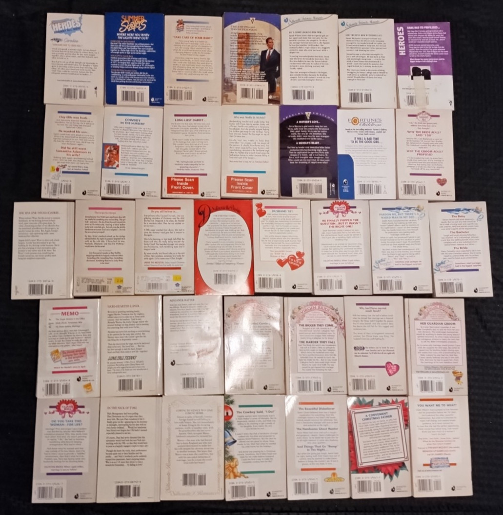 ROMANCE PAPERBACKS – BUILD YOUR OWN LOT Silhouette