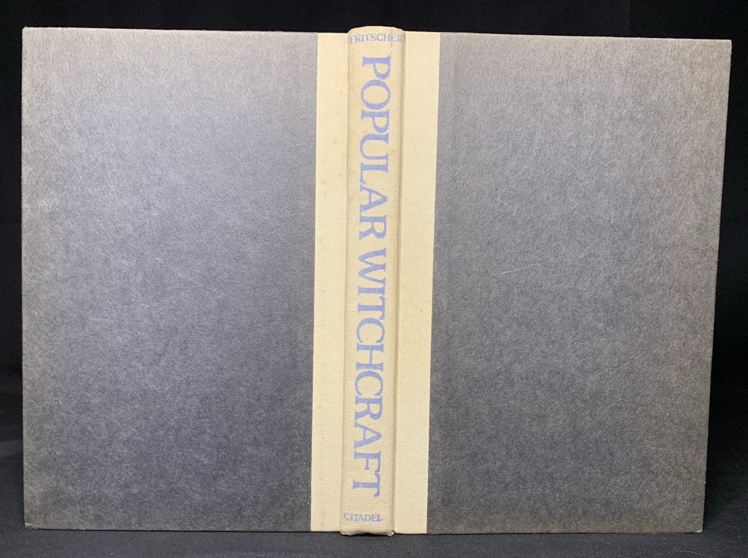 Popular Witchcraft Jack Fritscher 1973 Citadel Press Hardcover Occult History HC