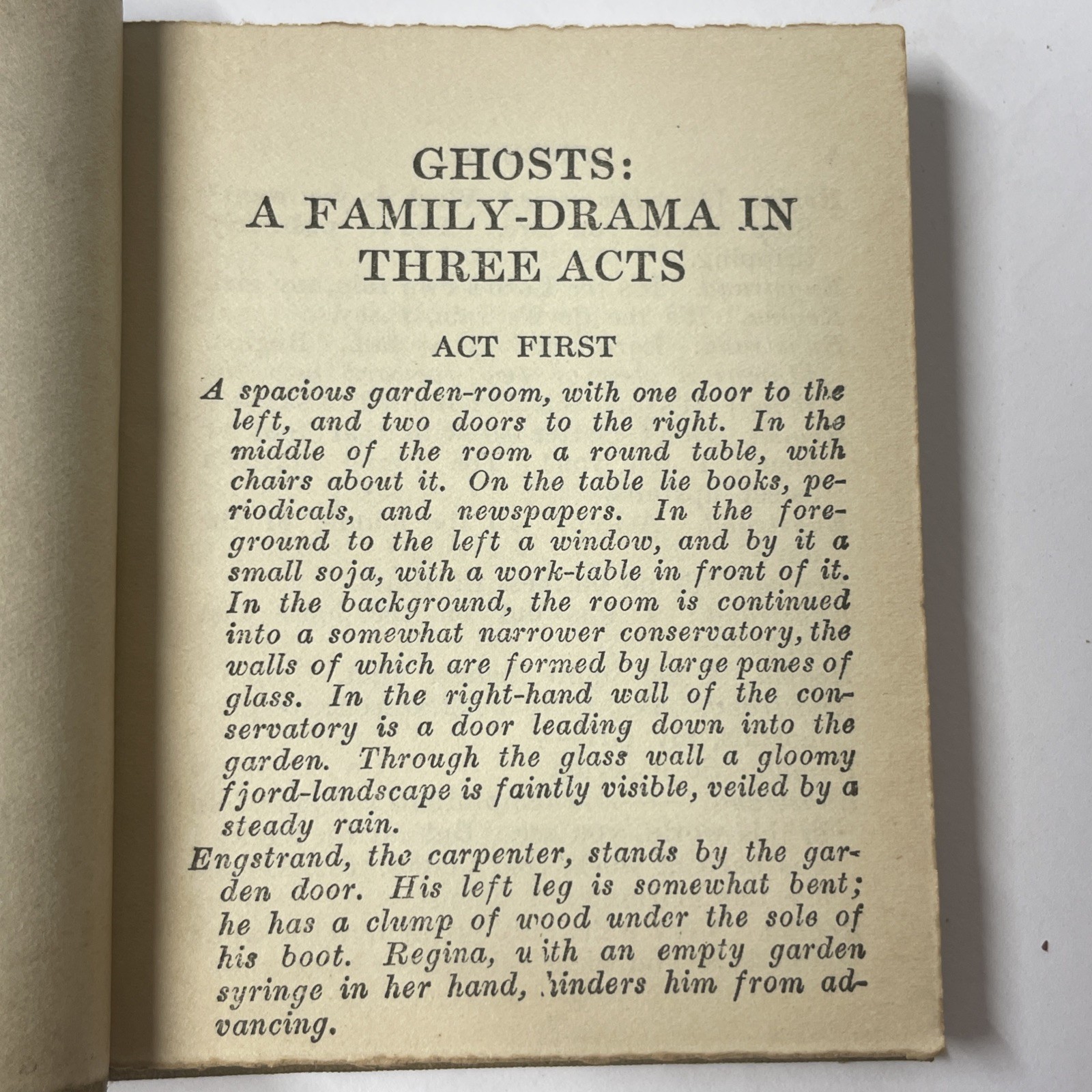 Little Leather Library GHOSTS by HENRIK IBSEN