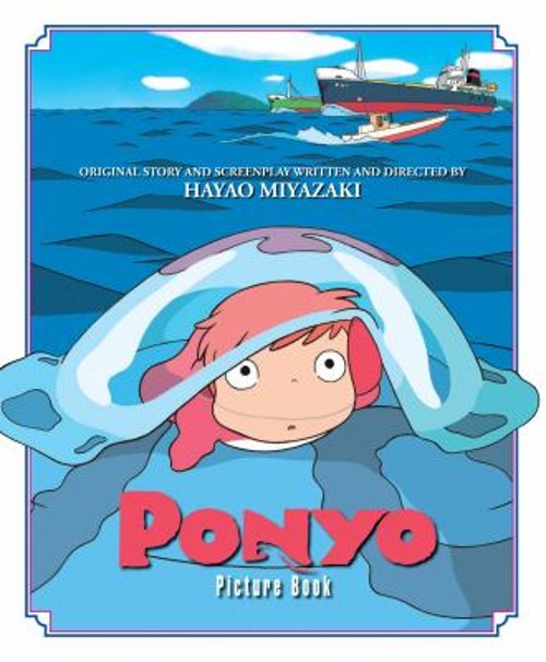 Ponyo Picture Book Hardcover Hayao Miyazaki