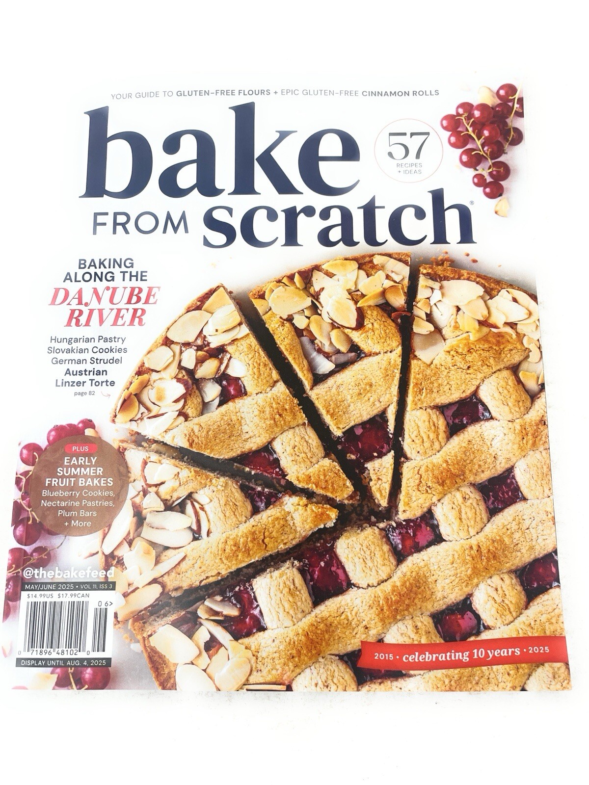 BAKE FROM SCRATCH Magazine May June 2025 Celebrating 10 Years 57 Recipes Ideas