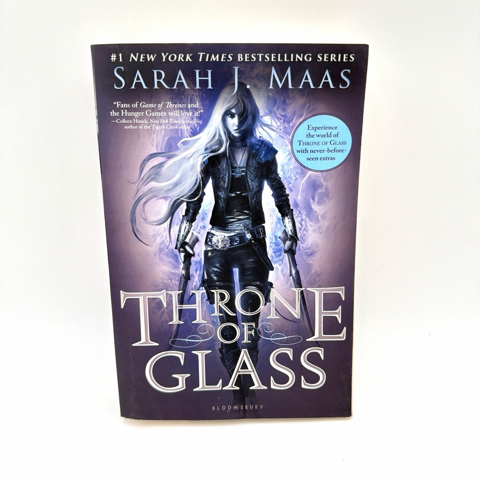 Throne of Glass by Sarah J. Maas – Original OOP Cover PAPERBACK – YA Fantasy