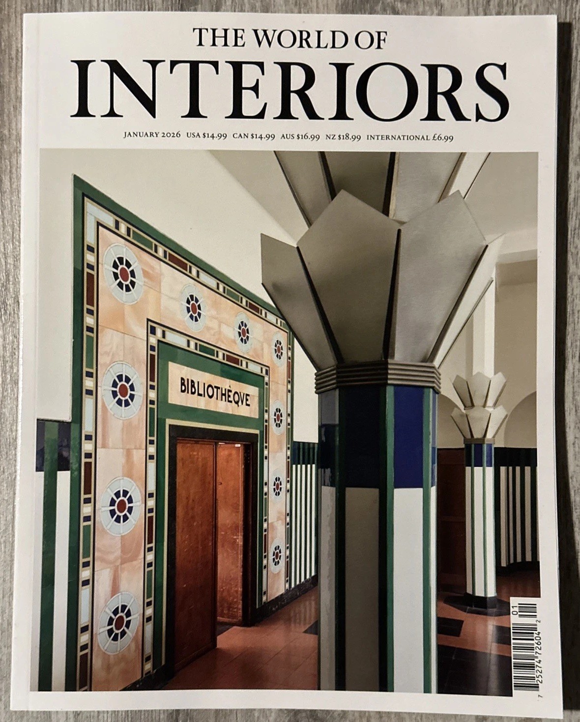 THE WORLD OF INTERIORS MAGAZINE JANUARY 2026