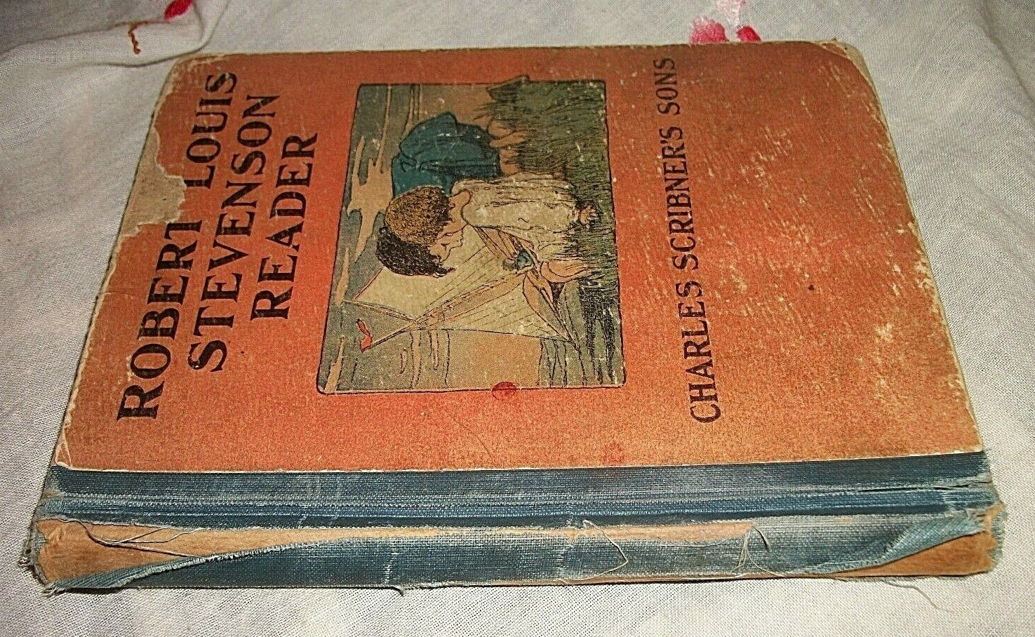 Robert Louis Stevenson Reader 1906 “J” Charles Schribner’s Sons