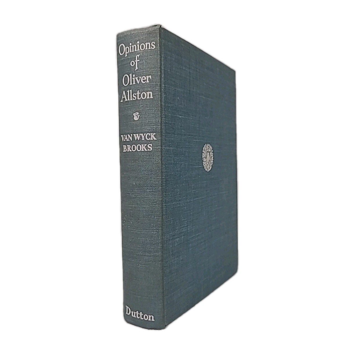 Opinions of Oliver Allston Van Wyck Brooks 1941 First Edition HC Dutton NO DJ
