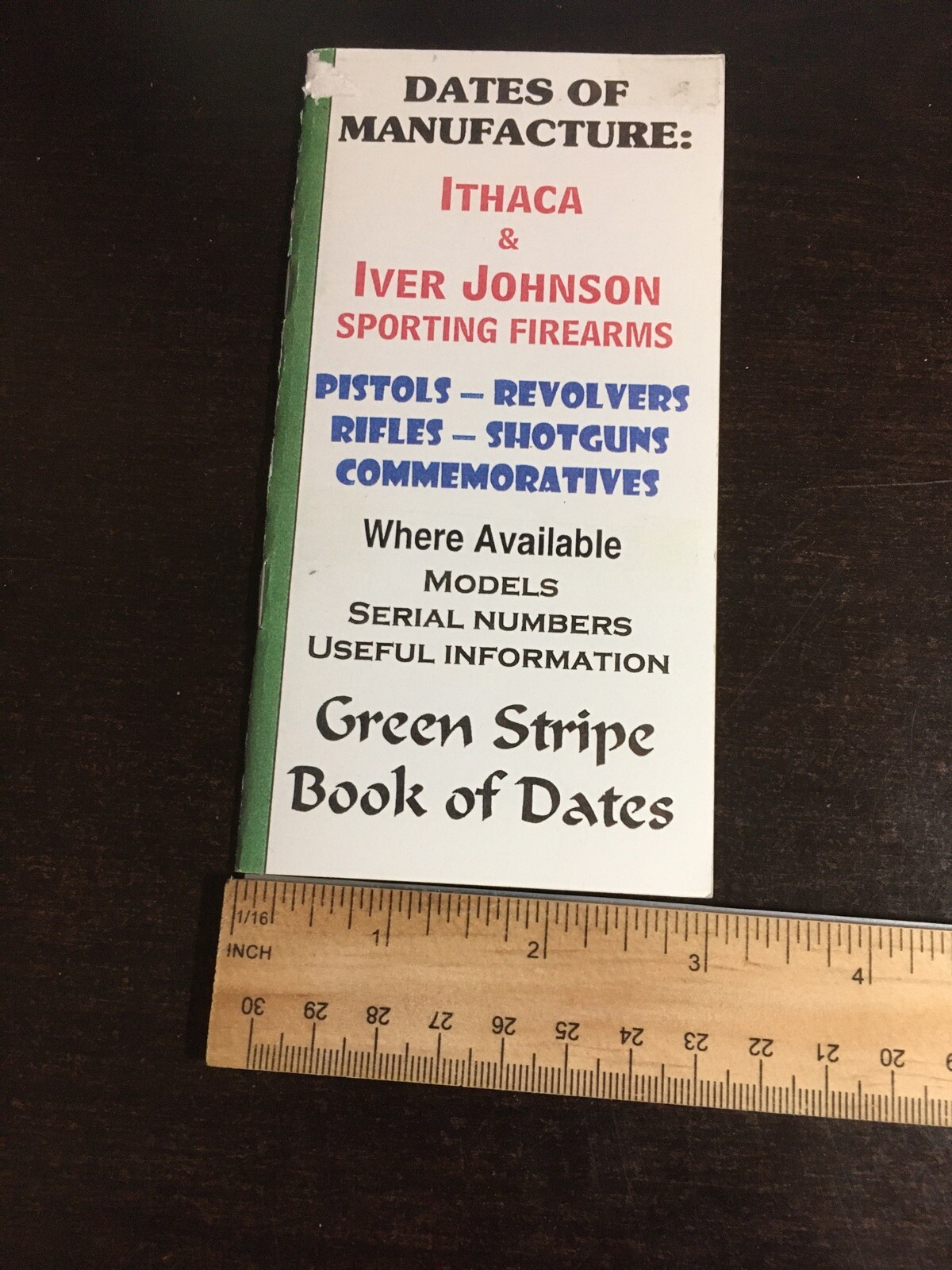 Dates of Manufacture Ithaca & Iver Johnson