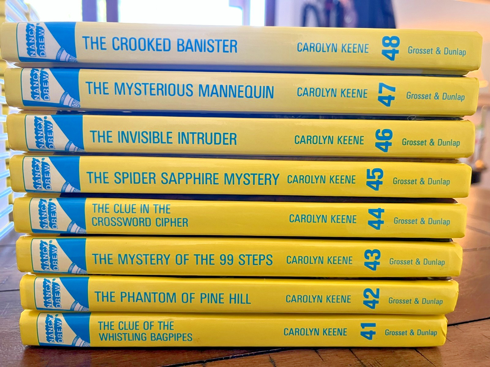 Complete Nancy Drew Flashlight Hard Cover Book Set 1-56