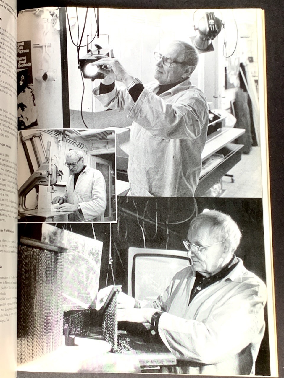 The Secret of Theatrical Space – Josef Svoboda – First Printing – Softcover