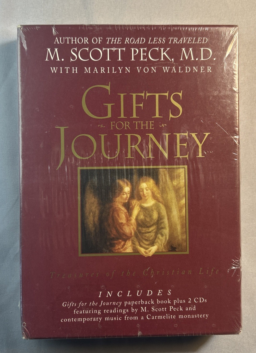 Gifts for the Journey M Scott Peck Sealed Book & 2 CDs Christian Complete Set