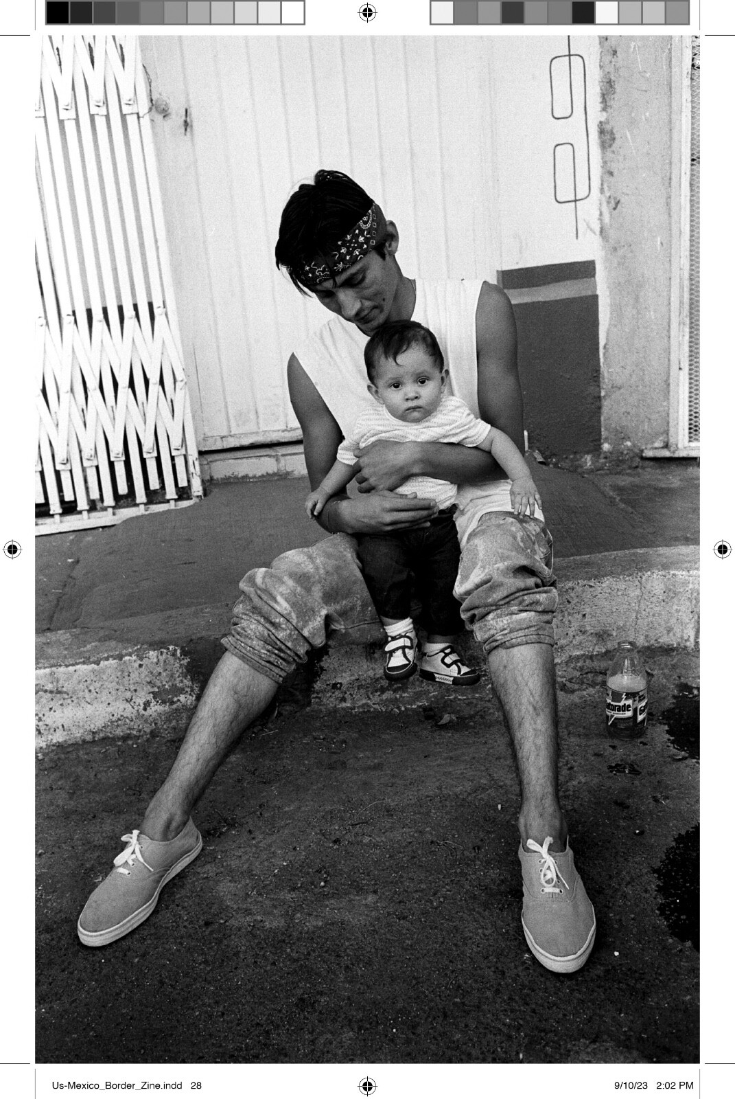 Stephen Shames -US-MEXICAN BORDER Zine – 28 pages – 5.5 x 8.5 inches BLM Zine