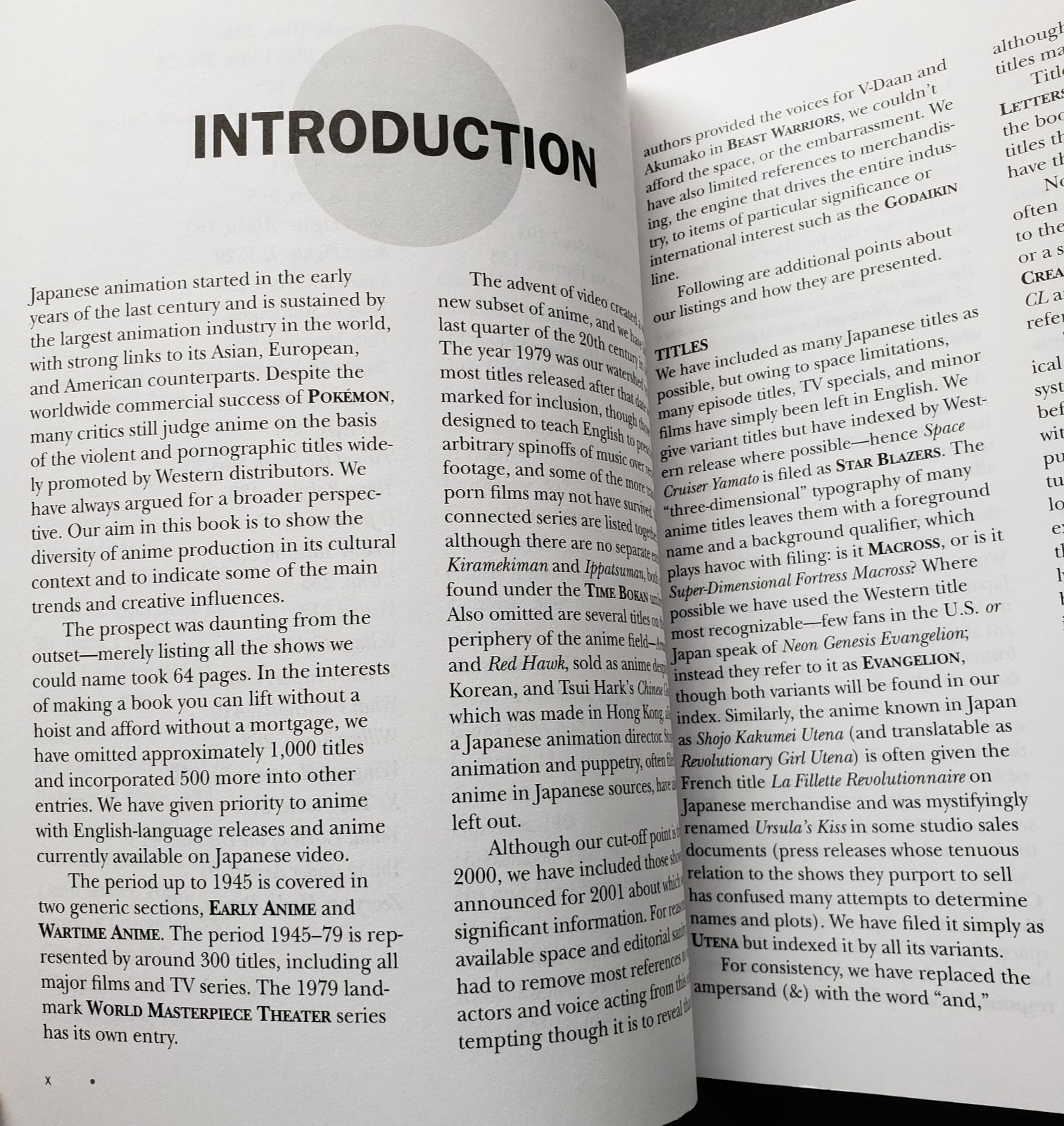 The Anime Encyclopedia Guide To Japanese Animation Since 1917 Book – History