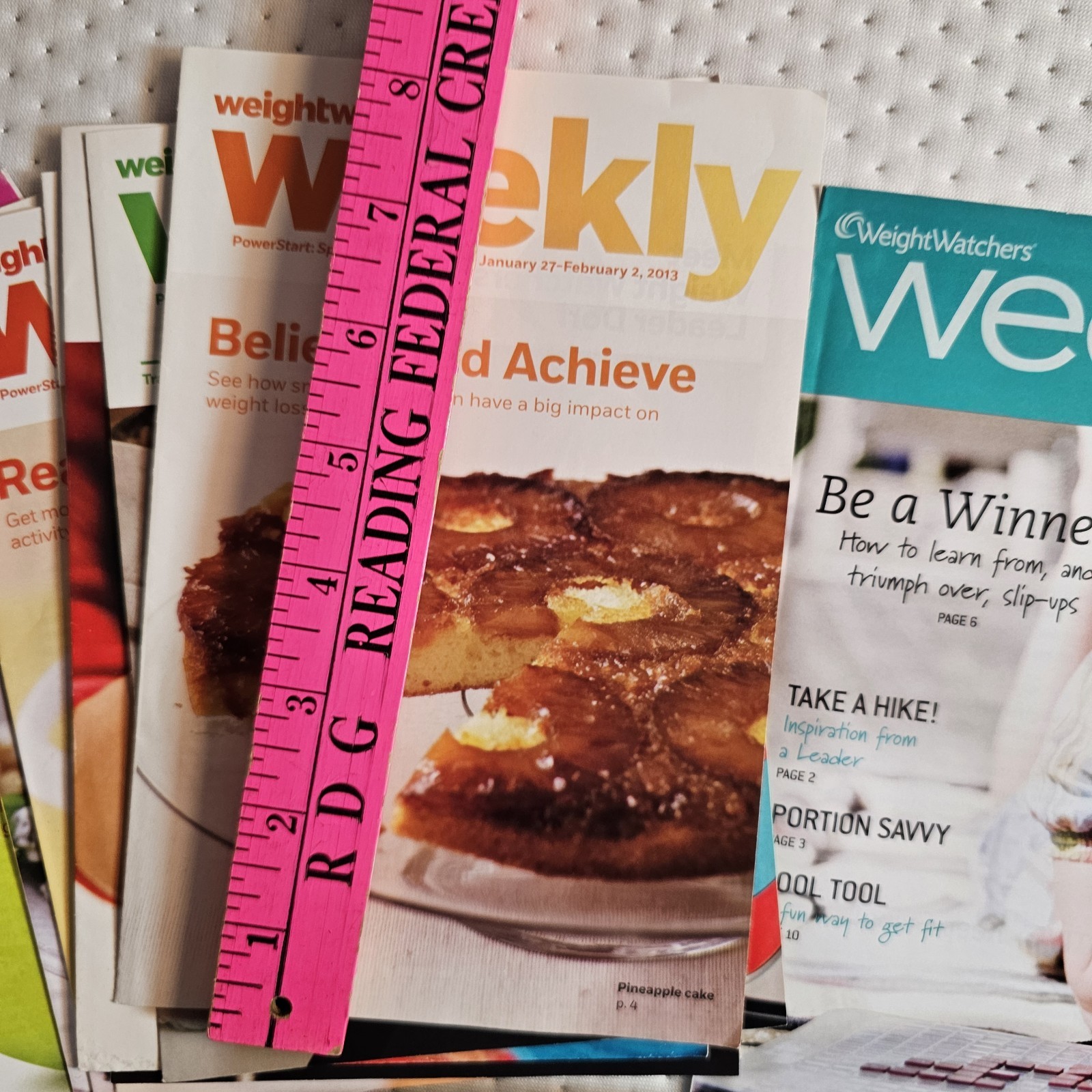120 Weight Watchers Weekly Mini Magazines