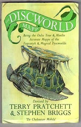 The Discworld Mapp: Being – Paperback, by Pratchett Terry; Briggs – Very Good