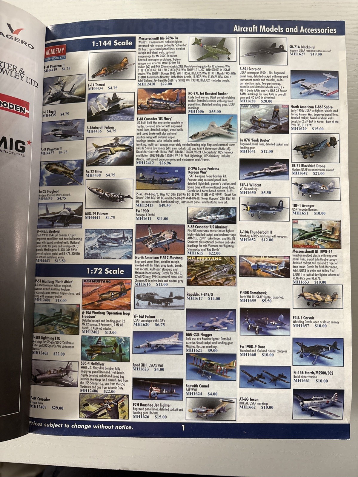 MMD Squadron 2008 Product Guide Booklet 450+ Pages SS08PG