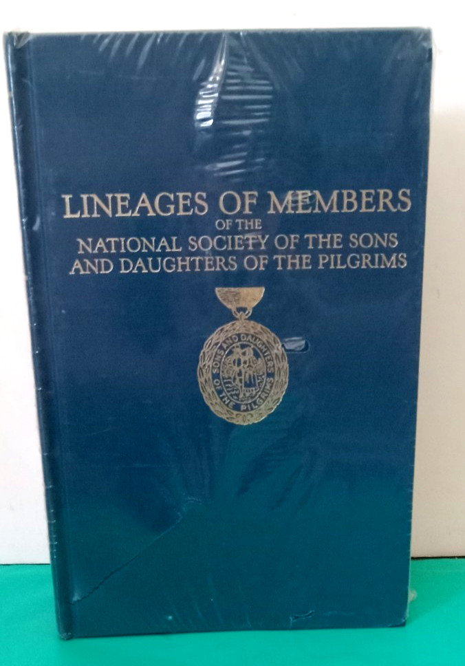 Lineages of Members Sons and Daughters of the Pilgrims 2-Vol Set GPC NEW