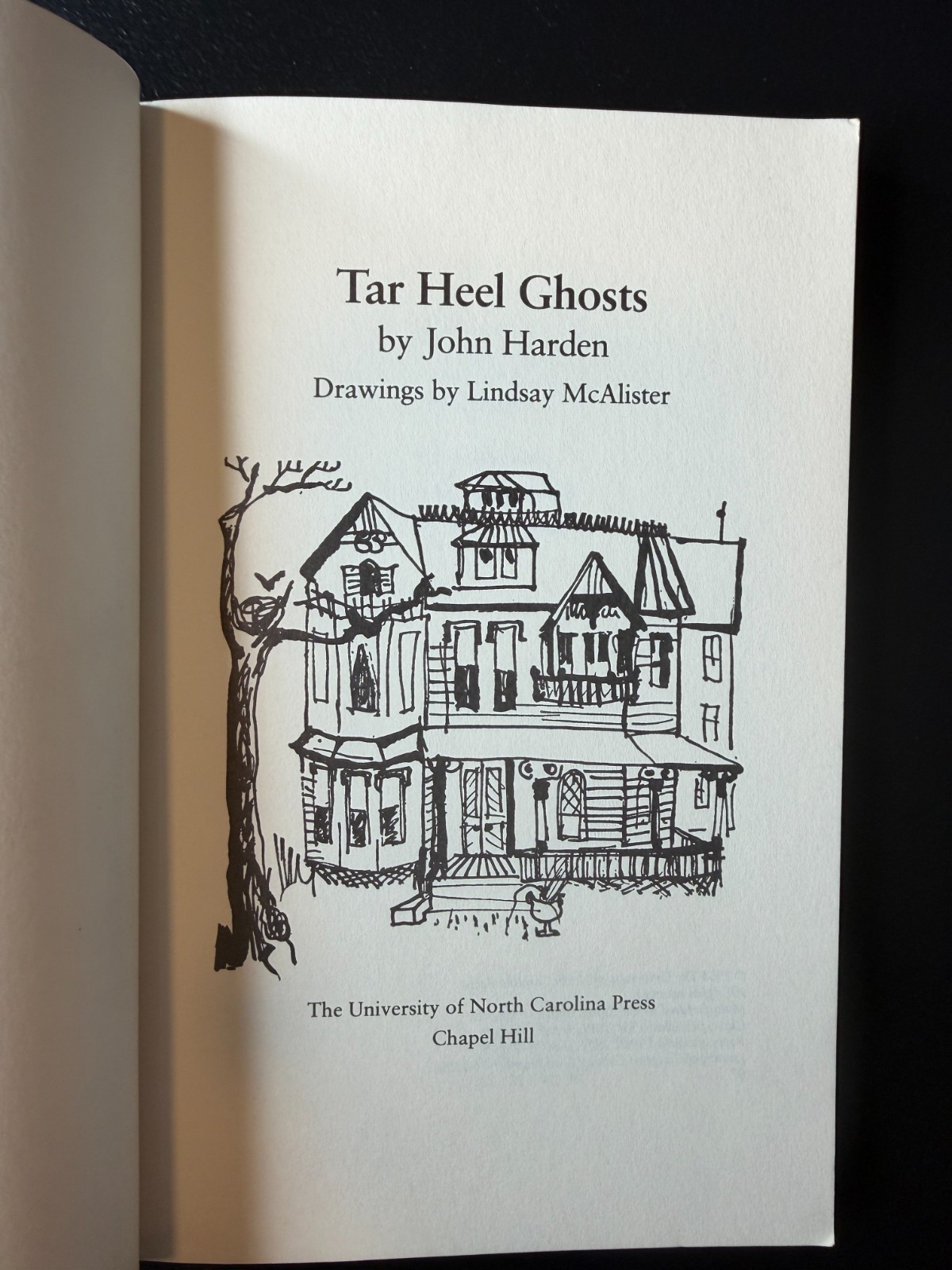 Tar Heel Ghosts – Paperback – 178 Pages – Vintage (1954)